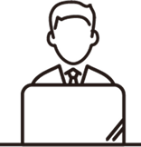 ドラマを見ているのアイコン
