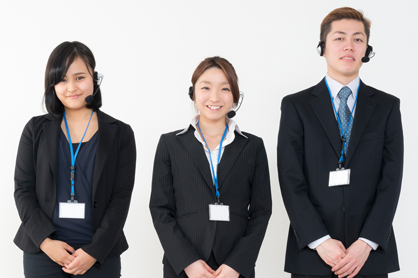 オンサイト翻訳・通訳派遣をしている画像
